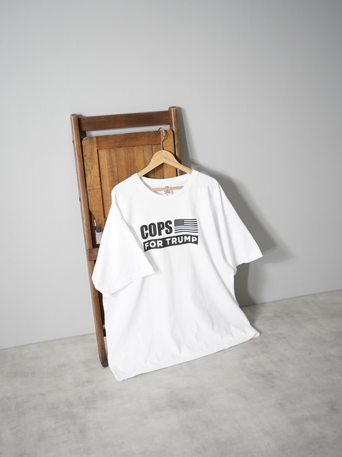 COPS FOR TRUMP Print t-shirt / Made in America