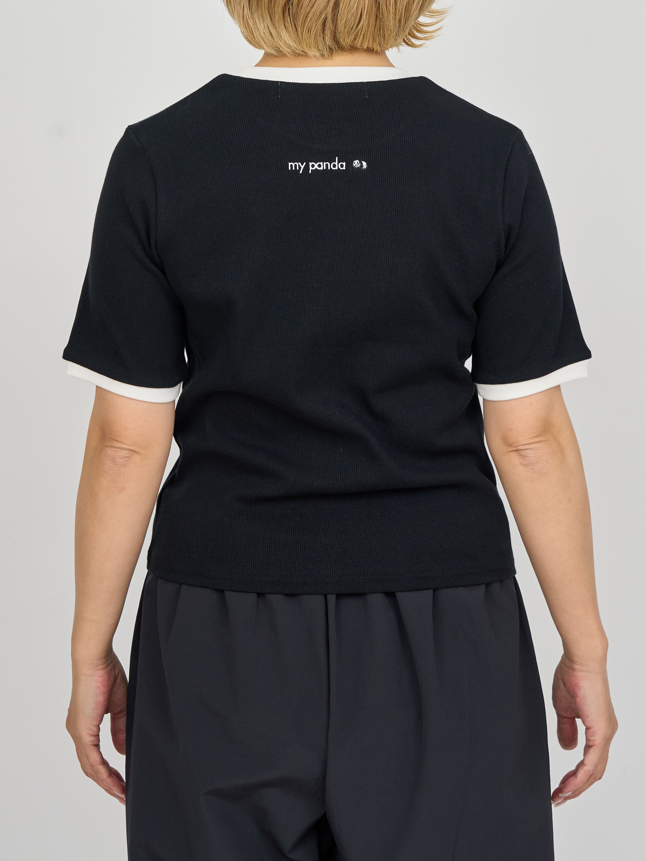 【受注商品】ringer t-shirt・BLACK