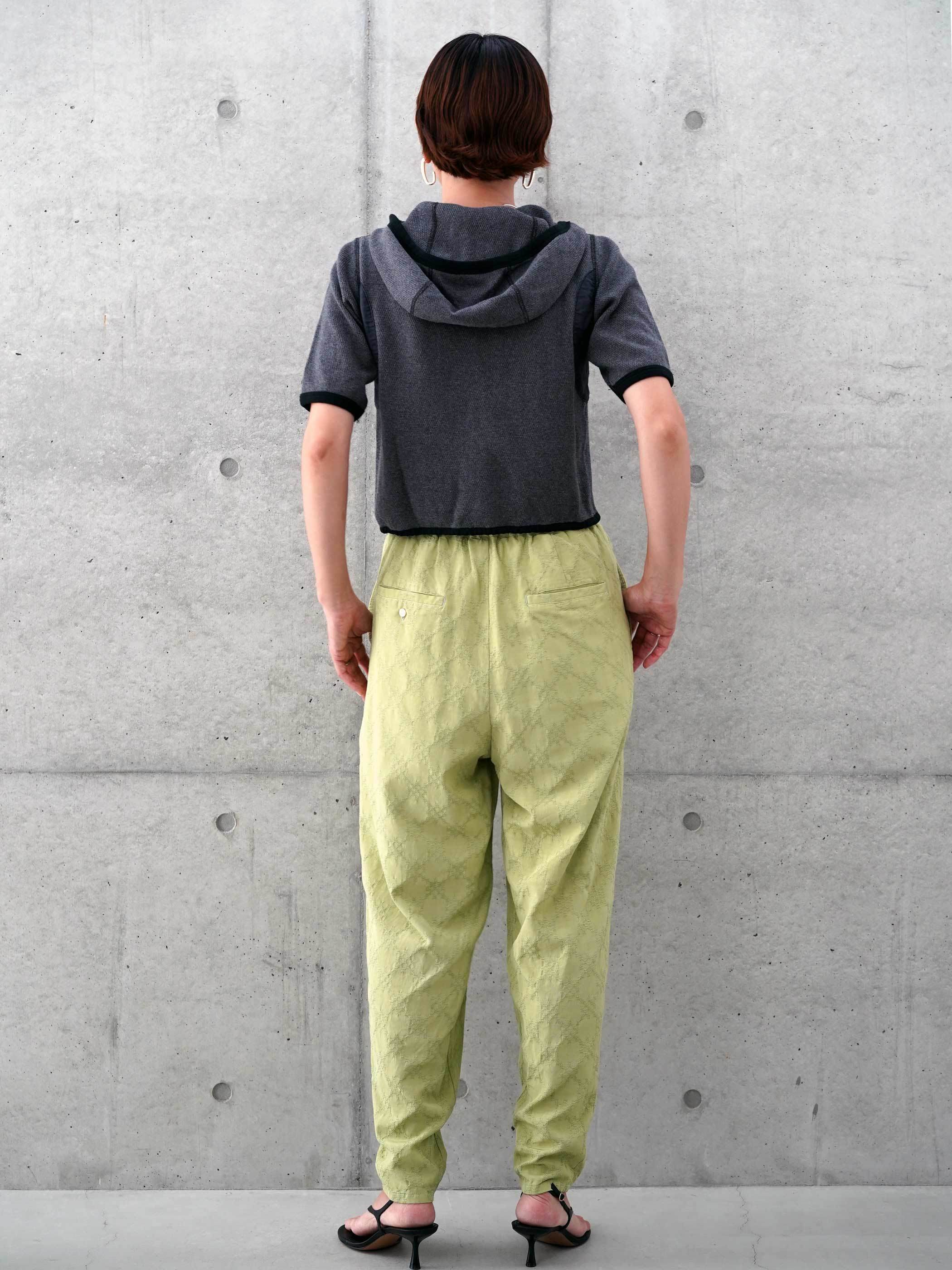 Jacquard Tapered Easy Pants