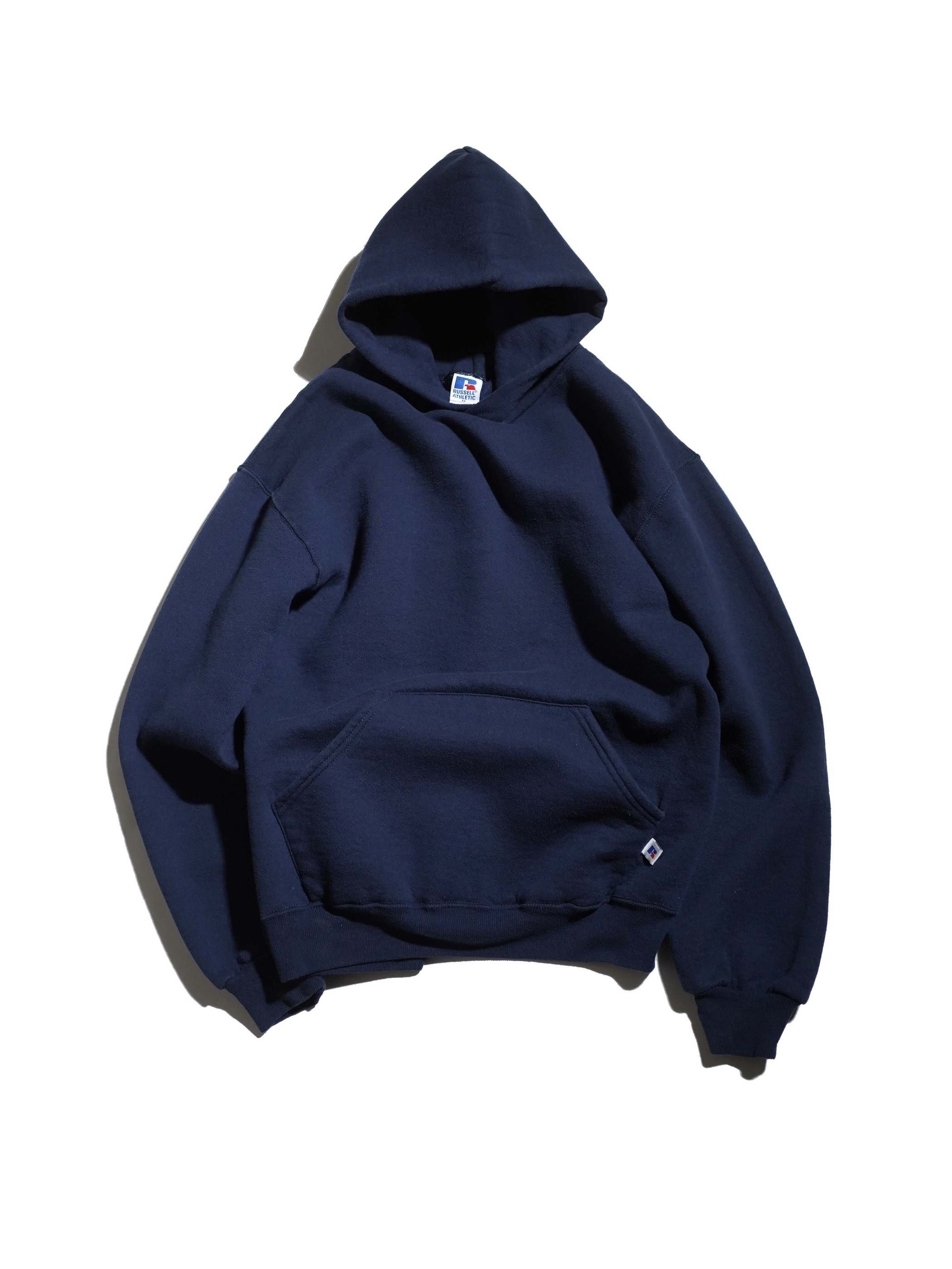 1990's RUSSELL ATHLETIC Plain sweat parka/Made in USA