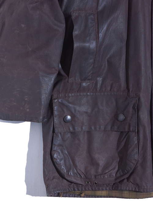 1995y "Barbour" 3warrant BEAUFORT oiled jacket -BROWN-