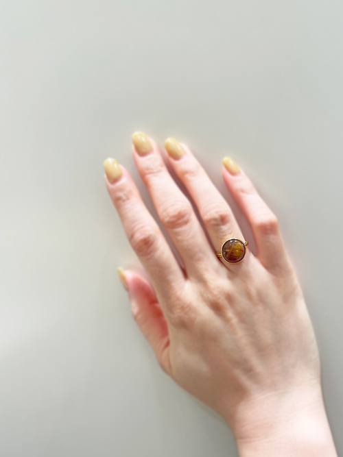【SOLD OUT】CACOXENITE CABO CIRCLE RING