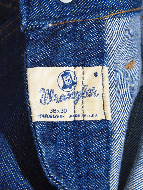 1960s "Wrangler" 11MWZ blue bell denim pants -INDIGO-