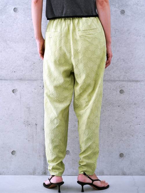 Jacquard Tapered Easy Pants