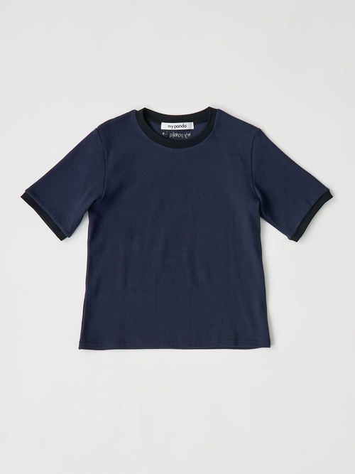 【受注商品】ringer t-shirt・NAVY