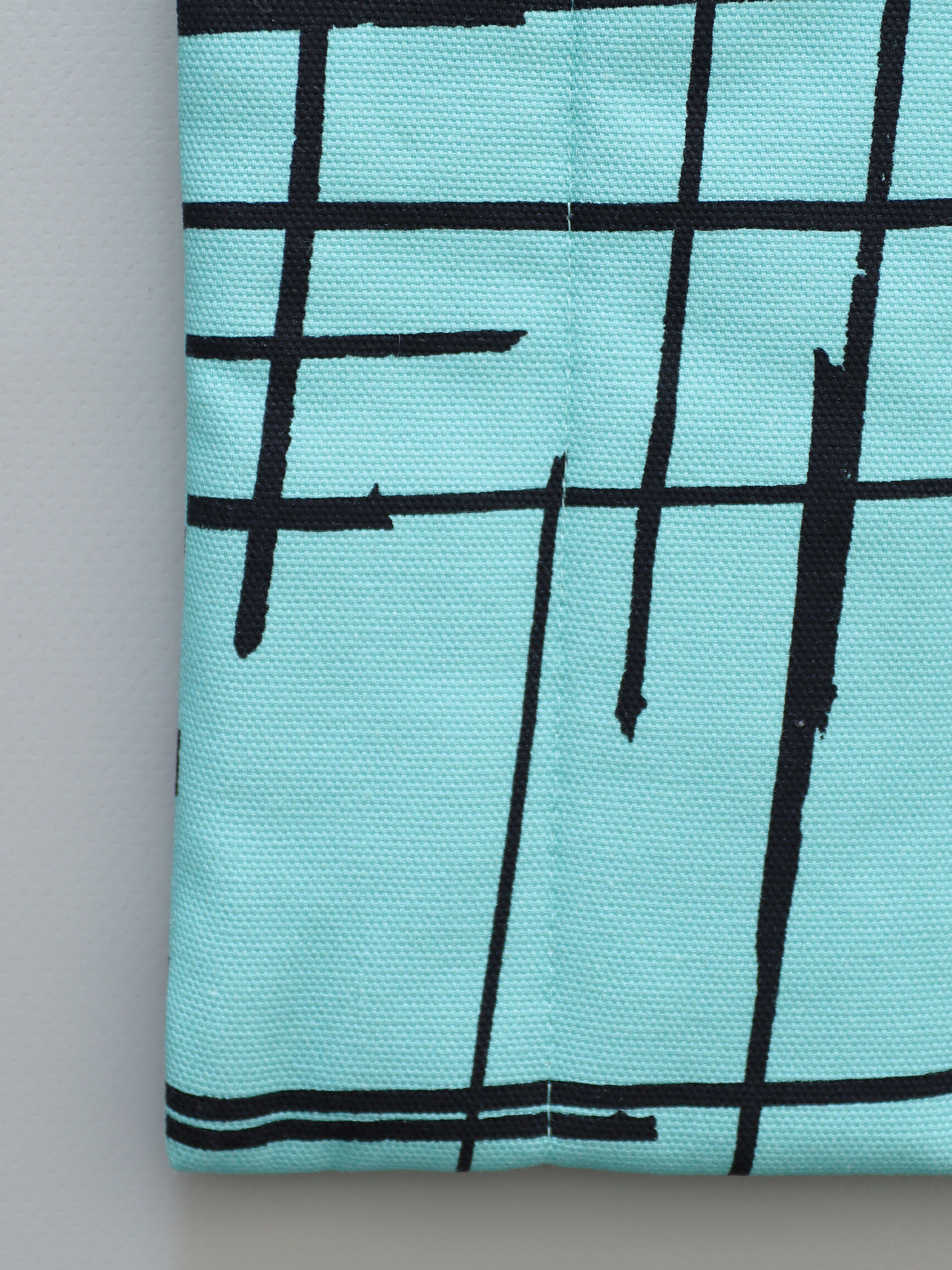 Plaid Quilted Zip Pouch