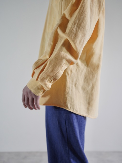 J.RIGGINGS Shark collar Linen cotton shirt