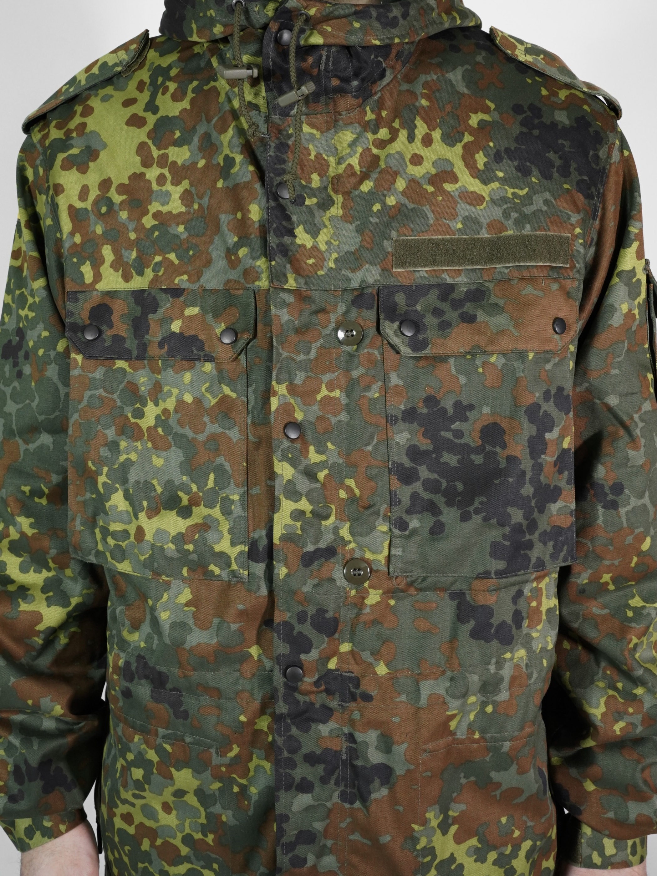 NOS 1994's German ARMY Flecktarn Camouflage Field parka