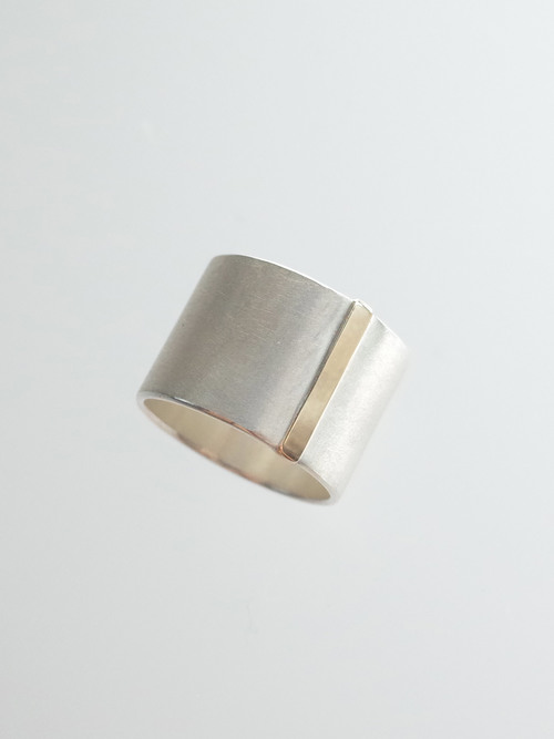 〈SIDE〉straight line ring