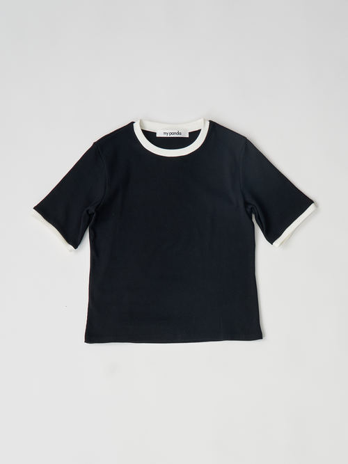 【受注商品】ringer t-shirt・BLACK