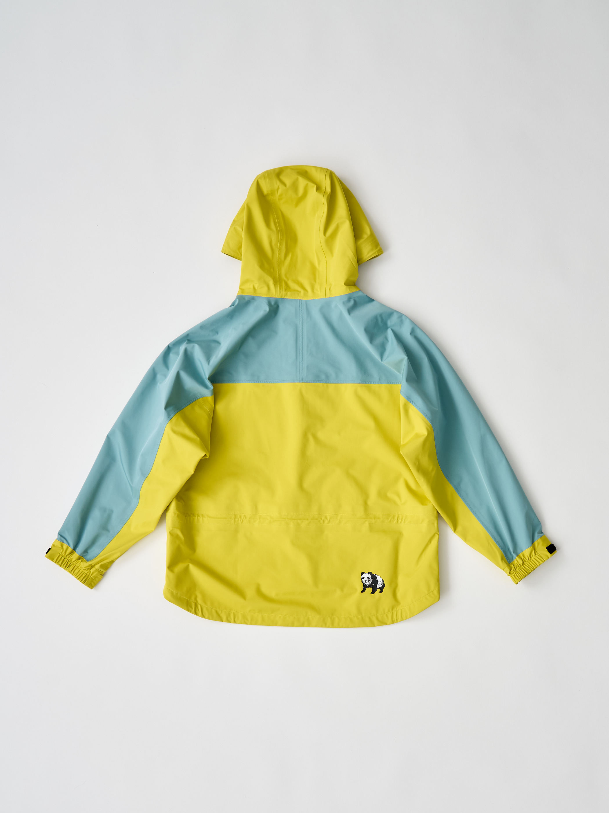 【受注商品】two-tone mountain parka・YELLOW×MINT