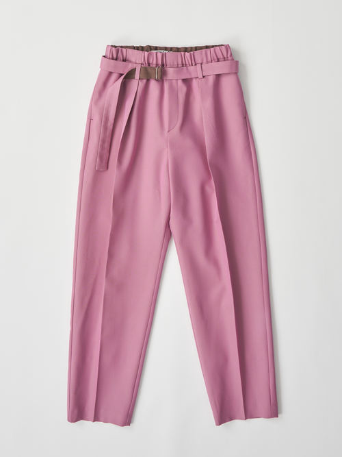 【受注商品】standard slacks pants・PINK×BROWN