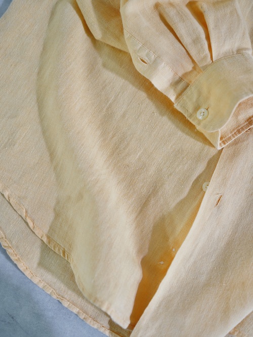 J.RIGGINGS Shark collar Linen cotton shirt