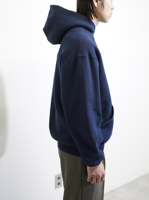 1990's RUSSELL ATHLETIC Plain sweat parka/Made in USA