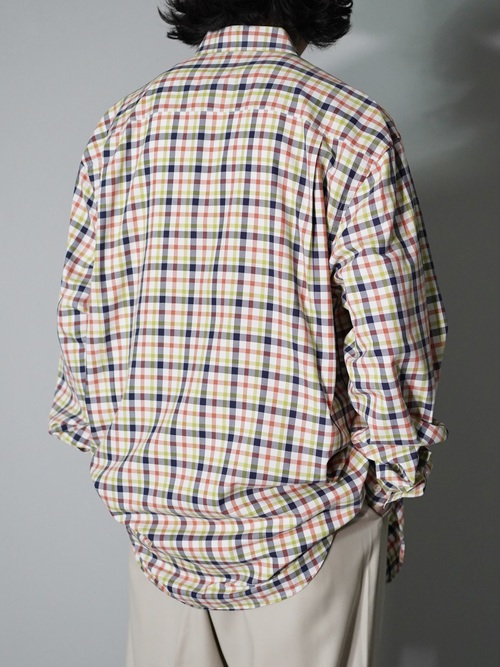 HICKEY FREEMAN Madras check dress shirts/Woven in Italy