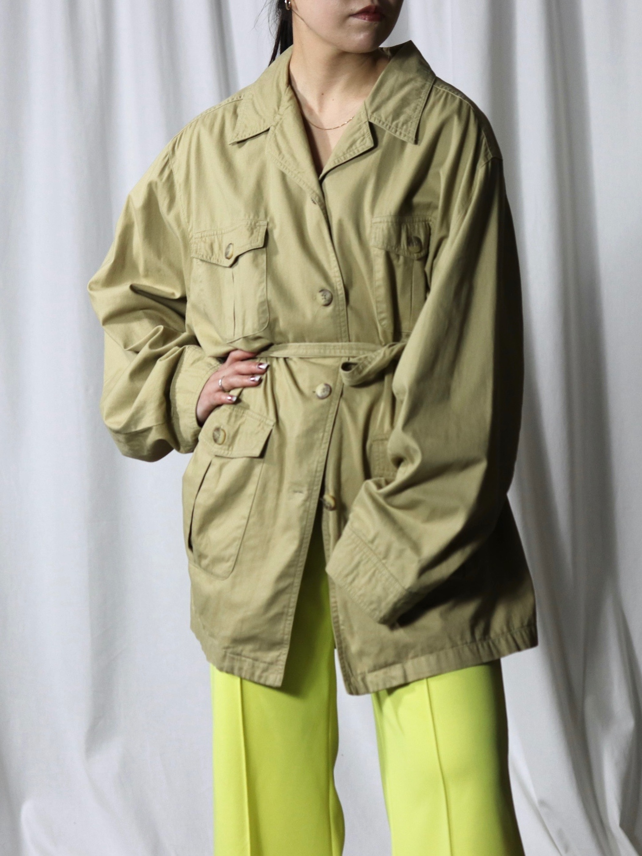 DRESS CAMP/00's archive safari jacket