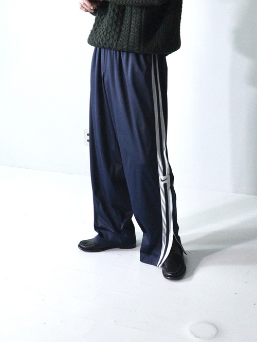 00's NIKE Side line&logo jersey track pants