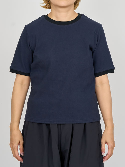 【受注商品】ringer t-shirt・NAVY