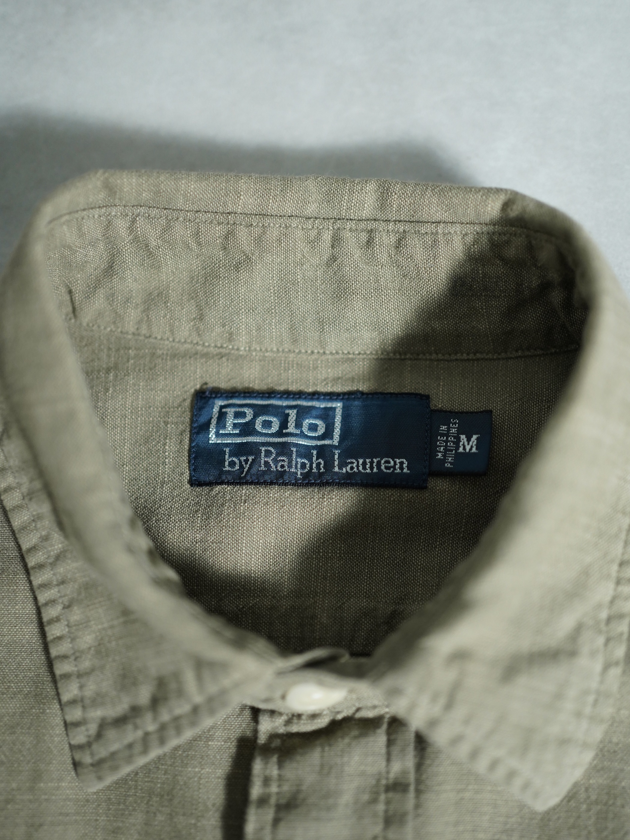 1990's Polo by Ralph Lauren ~1960's sample Chambray shirts