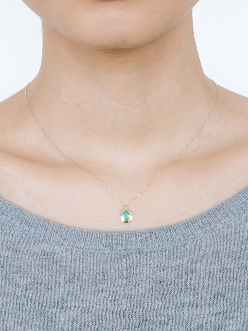 Bazel Emerald Necklace