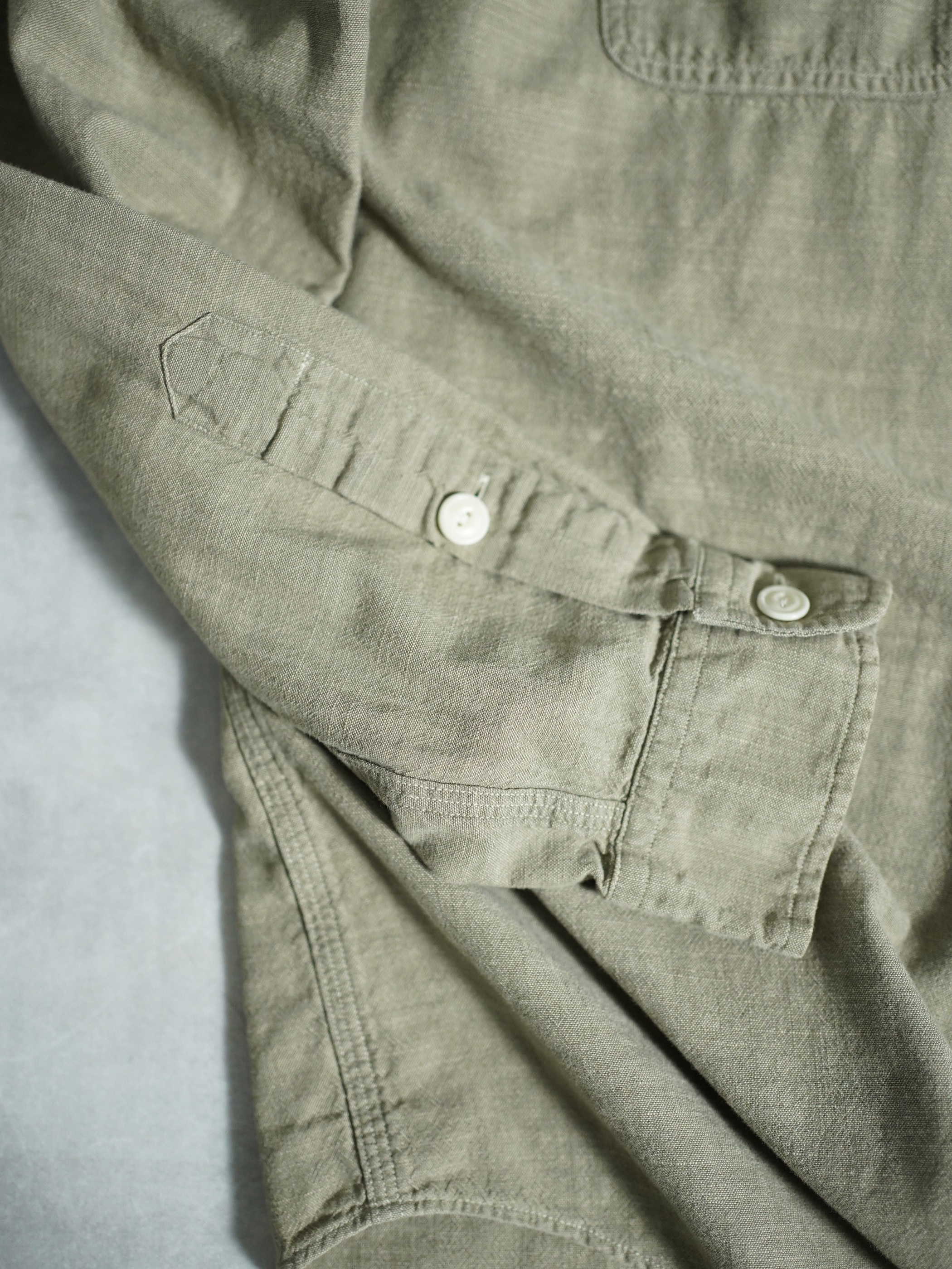 1990's Polo by Ralph Lauren ~1960's sample Chambray shirts