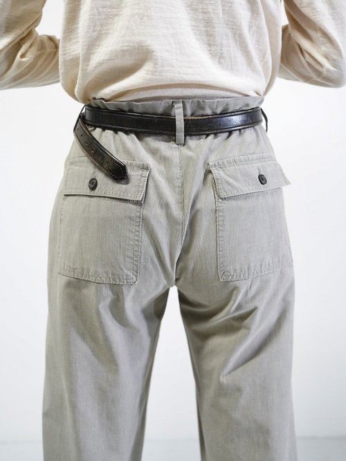 BANANA REPUBLIC Cotton stripe trousers / Made in Egypt