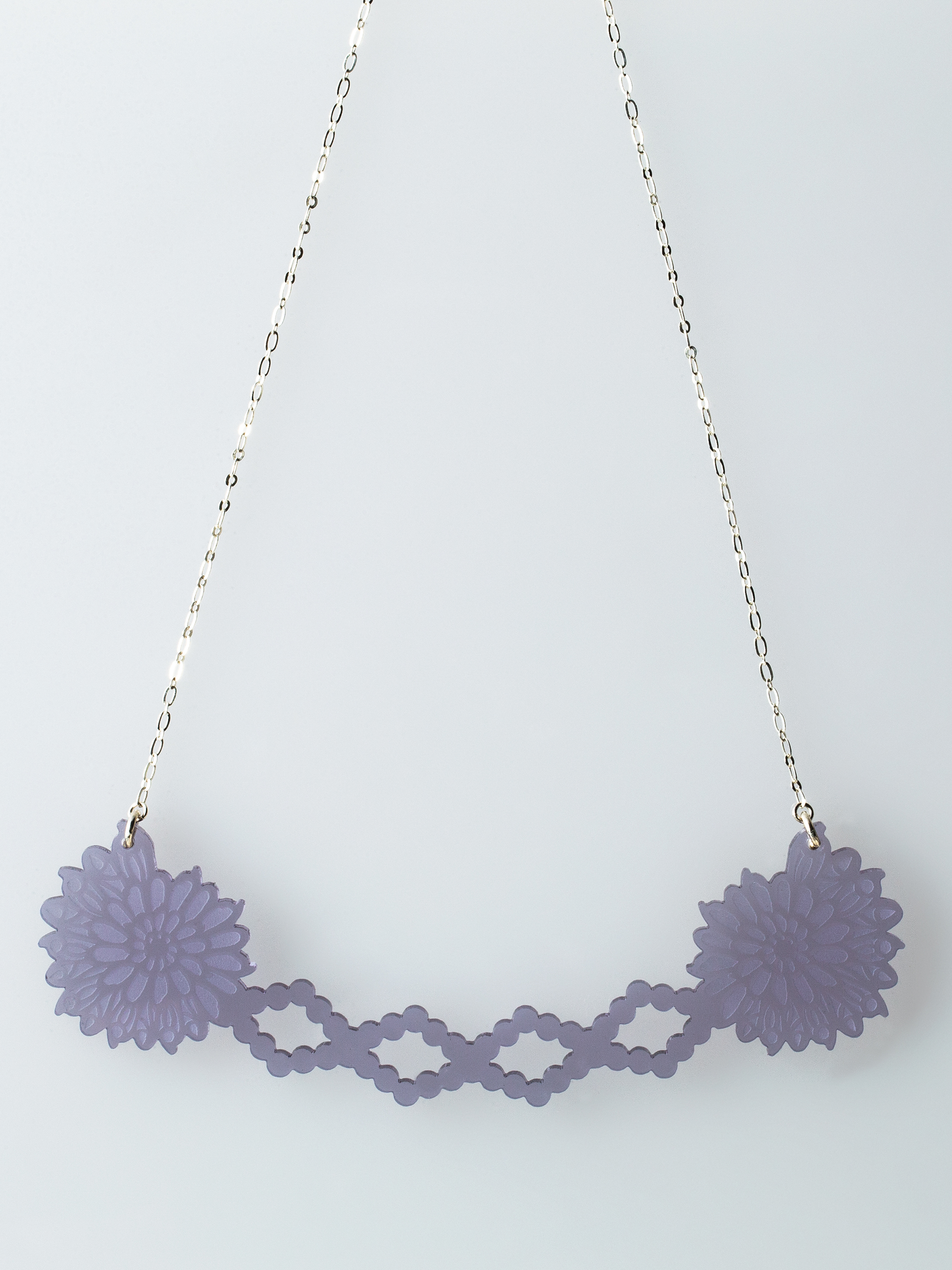 SHELL LOOP 4drops necklace