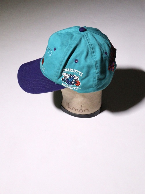 Vintage CHARLOTTE HORNETS 旧logo 6panel team cap