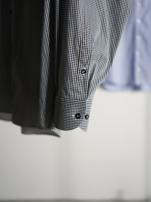 St Croix 3-tone gingham check cotton L/S dress shirt