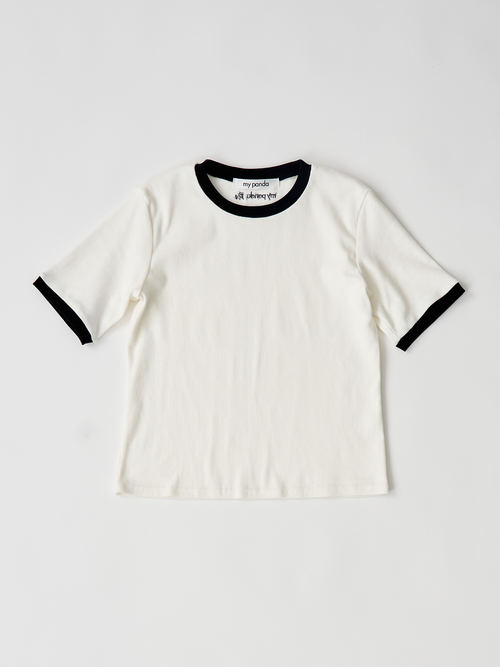 【受注商品】ringer t-shirt・WHITE