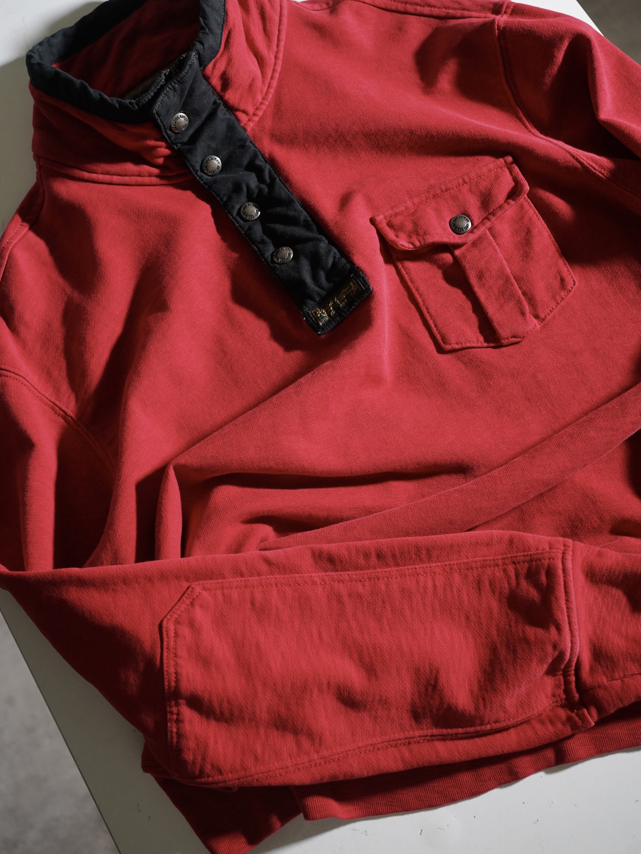 1990's Polo by Ralph Lauren Half button heritage design sweat shirts