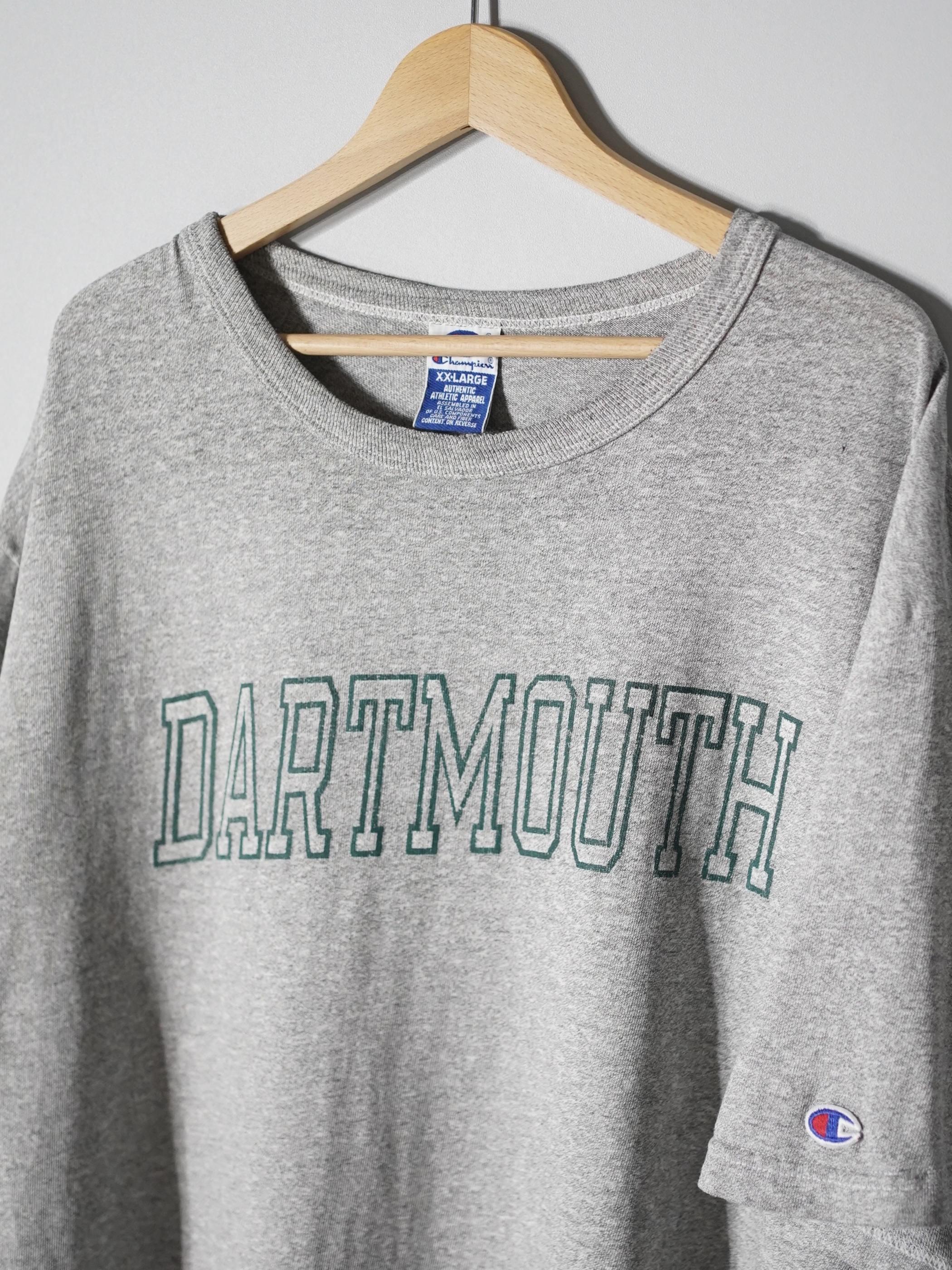 1990's Champion "DARTMOUTH" Print T-shirt