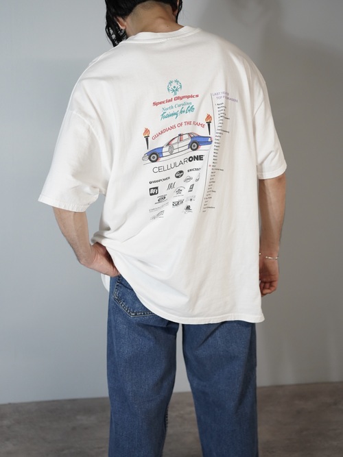 1990's- SPECIAL OLYMPICS 両面print T-shirt