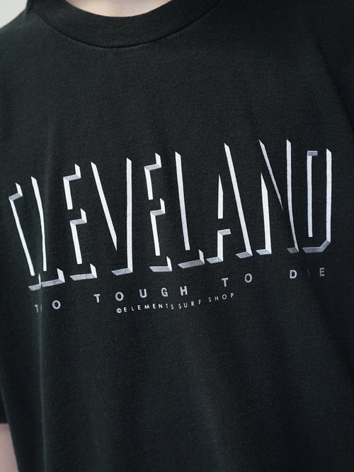 1990's "CLEVELAND" Print T-shirt / Made in USA