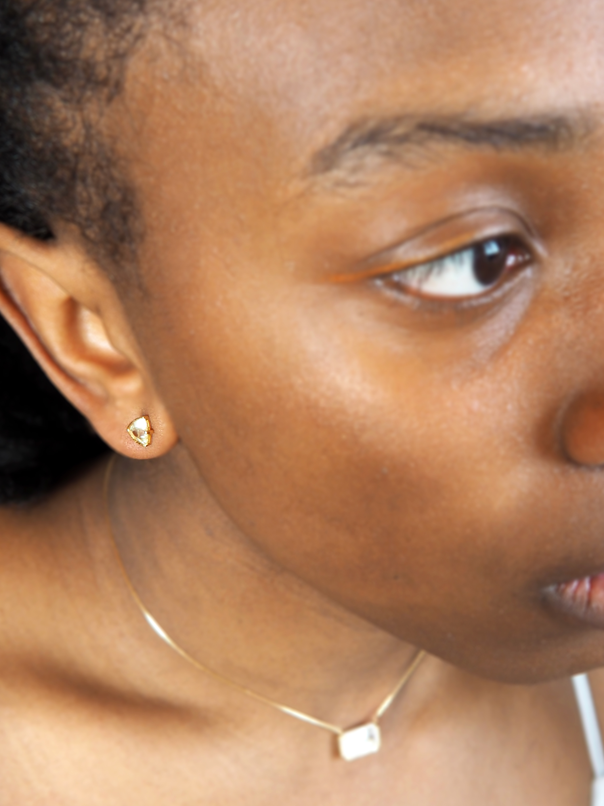 LiniE Official Site | BRAZIL CITRINE FISSY PIERCE