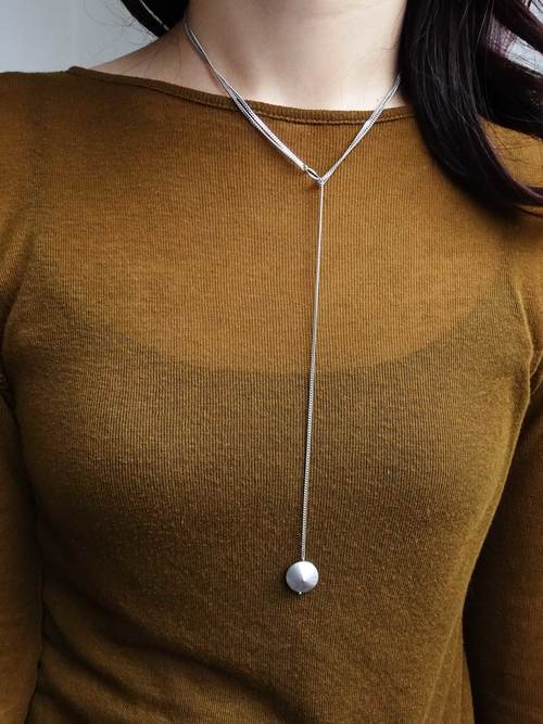 〈PYRAMID〉turning necklace