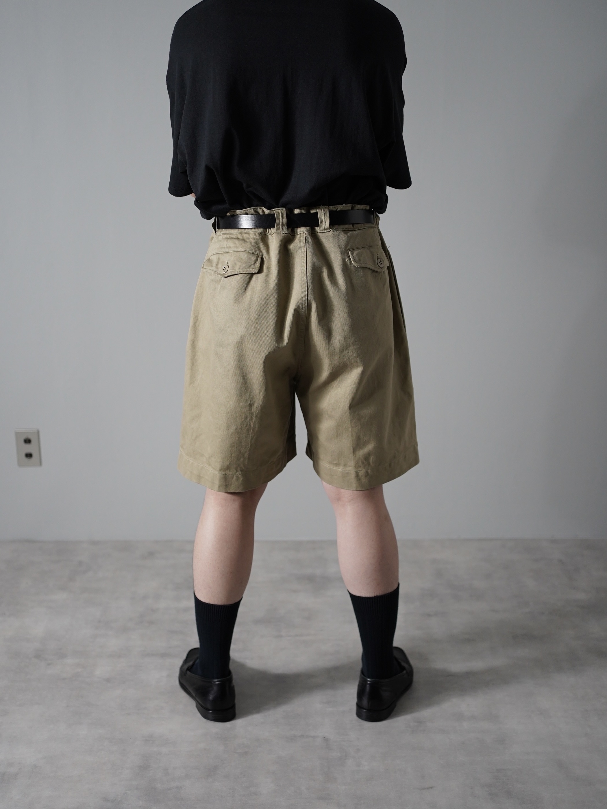 1950-60's FRENCH ARMY M-52 後期 Chino shorts / Size 7