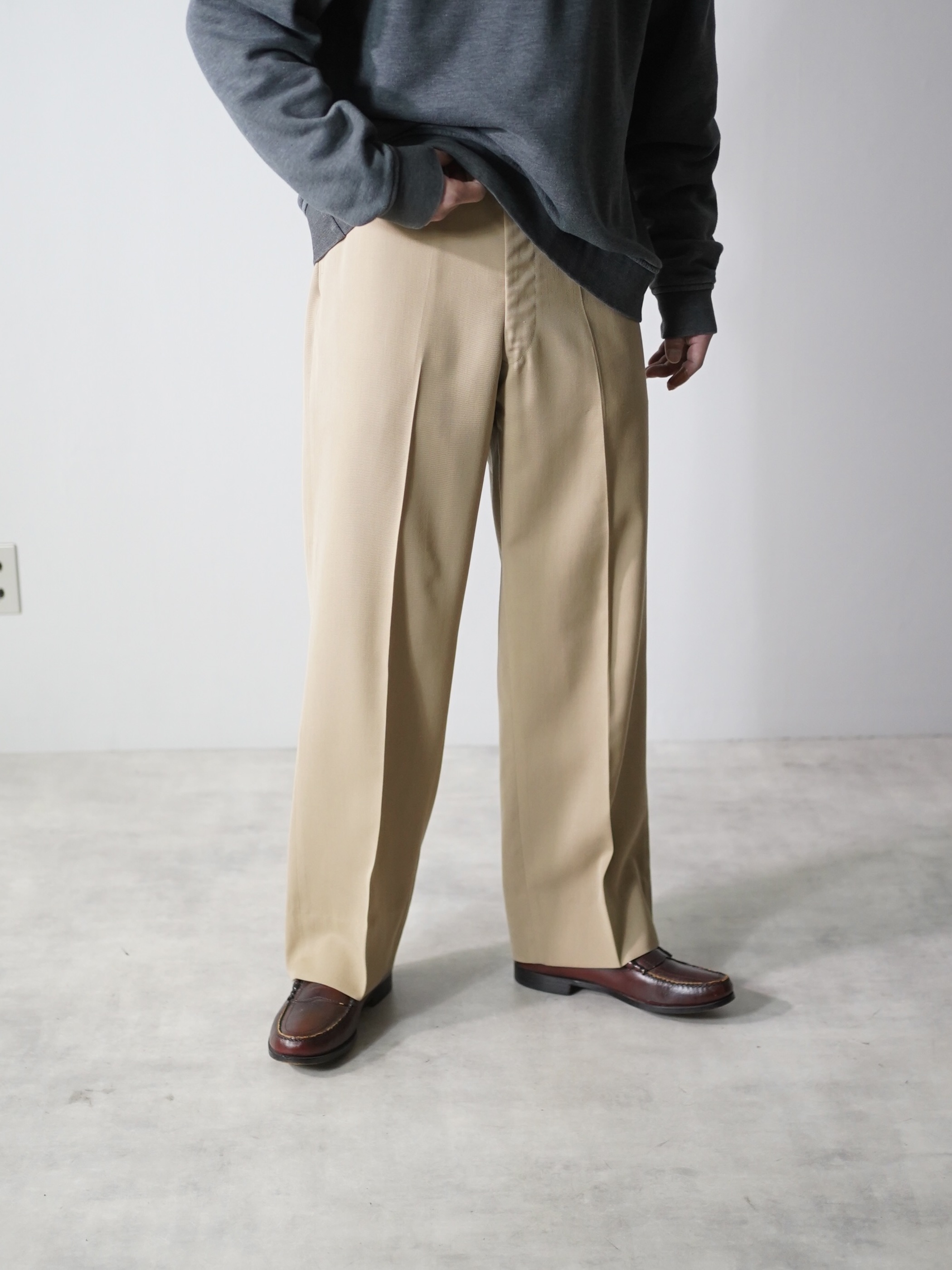 1960's Wool gabardine trousers