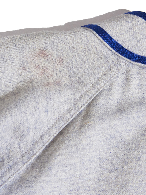 1950s "wilson" wool baseball shirt -GREY-  <SALE¥22000→¥17600>
