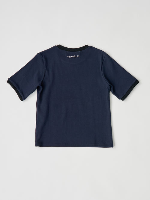 【受注商品】ringer t-shirt・NAVY