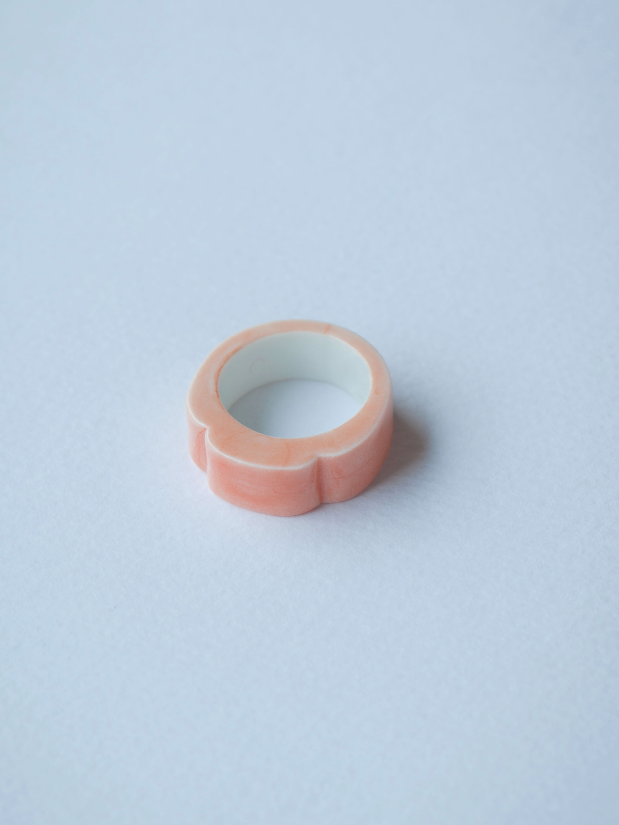 01 木瓜/Mokkou Ring - Salmon pink