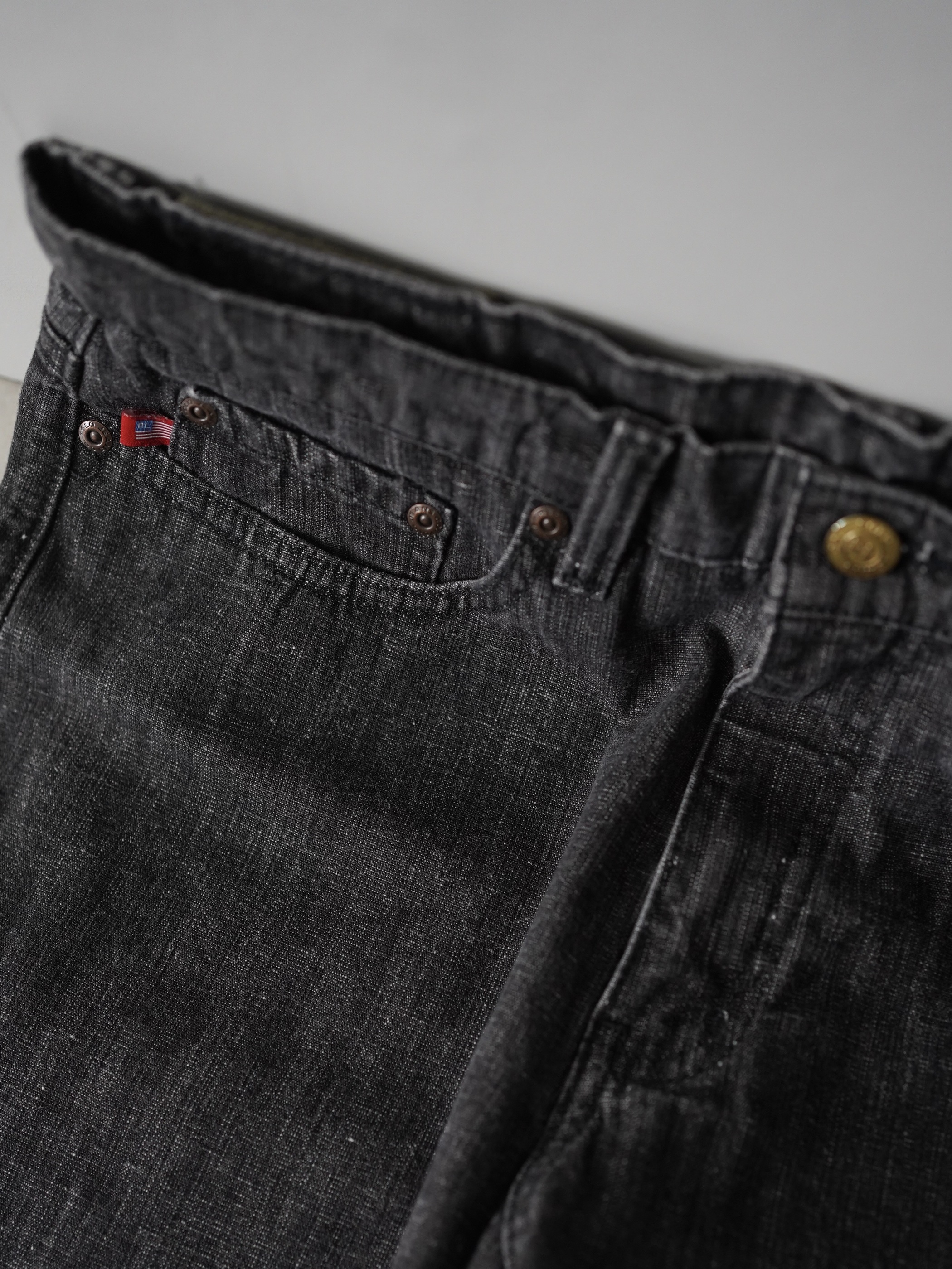 POLO JEANS CO. Bootcut 平織り denim pants / Made in Mexico