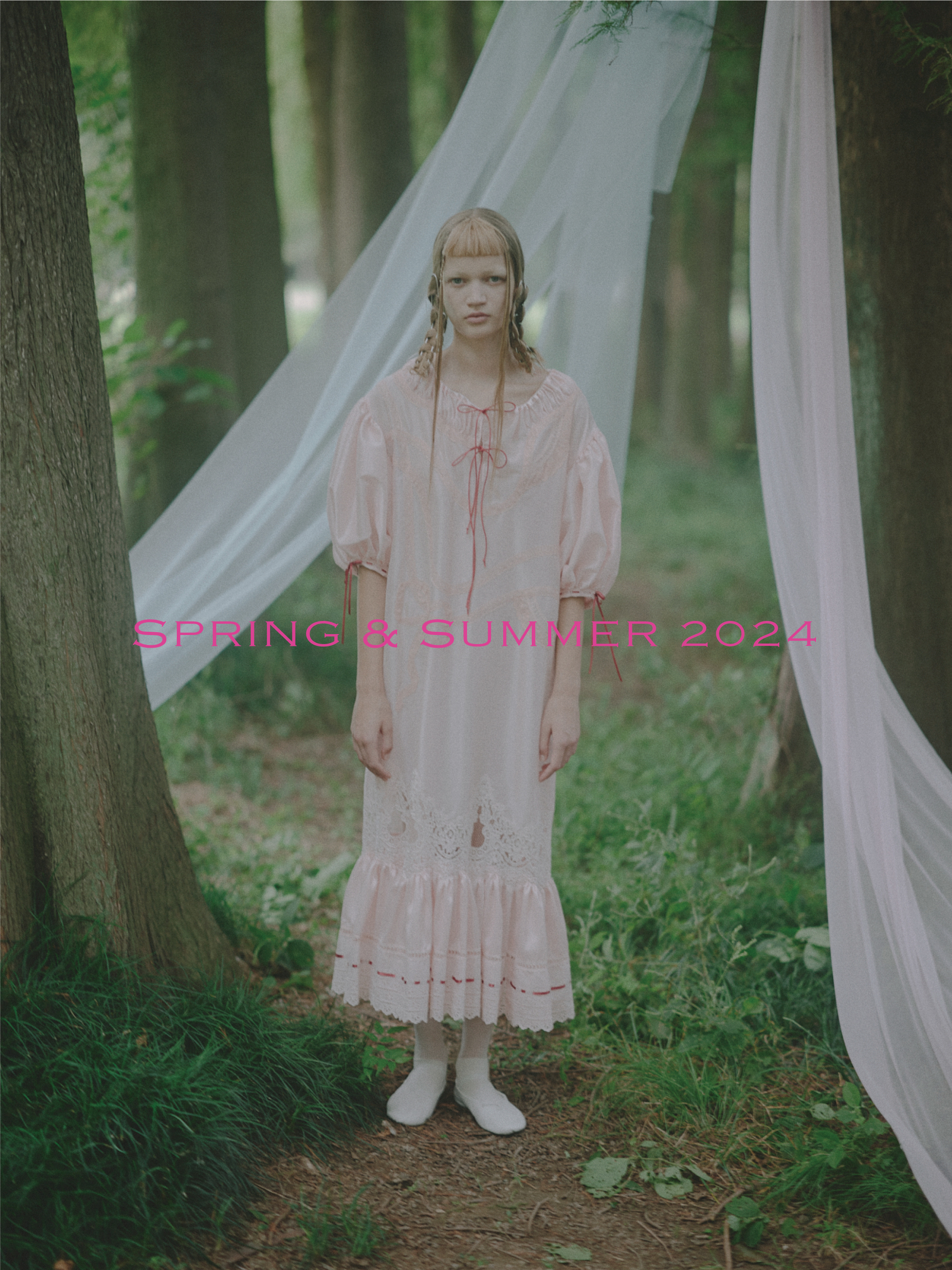 overlace | balloon silhouette dress