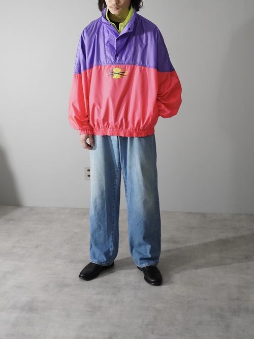 1990's Ocean Pacific Layered neck nylon shell tops