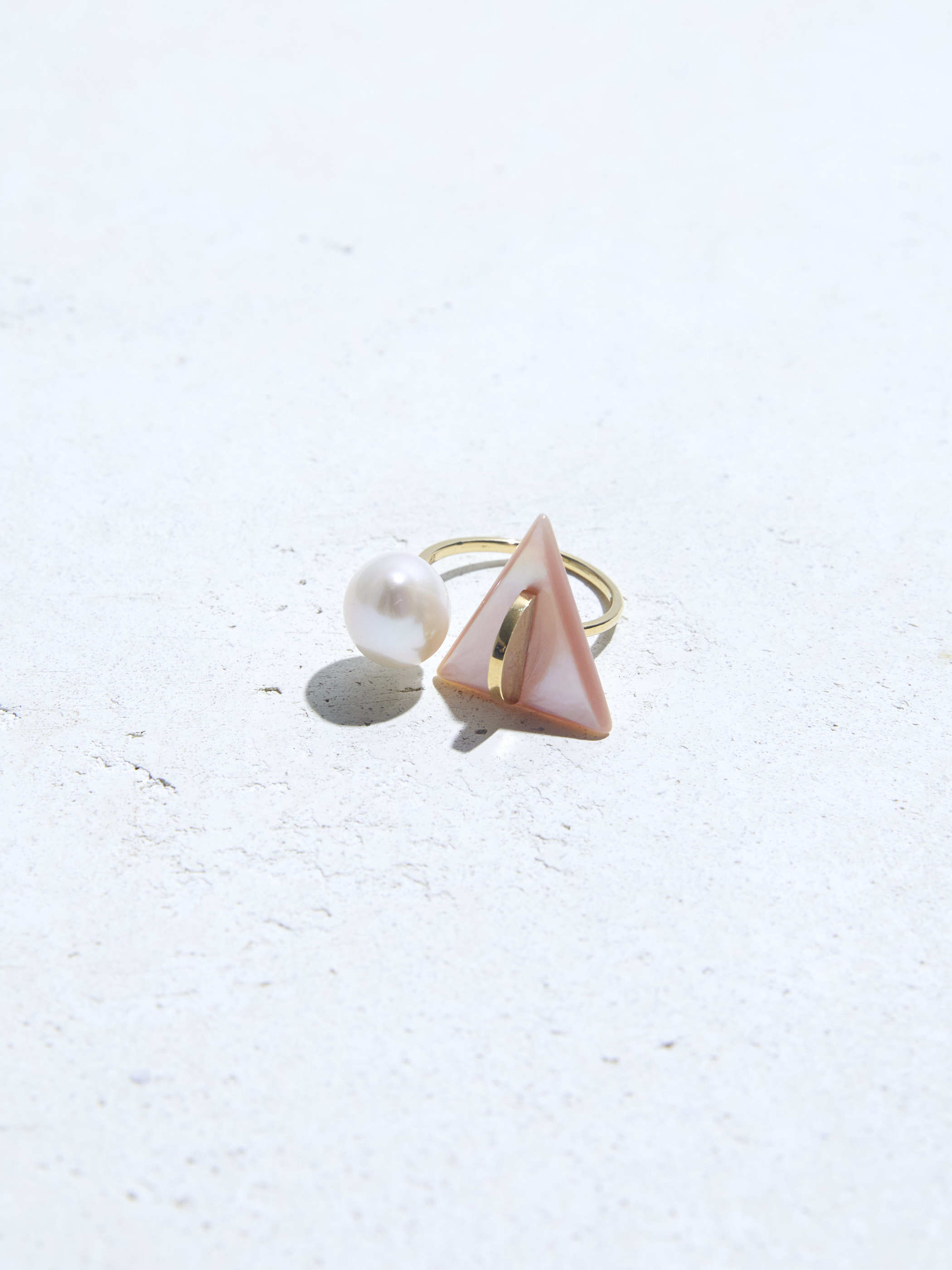 PINK SHELL SWEET RING