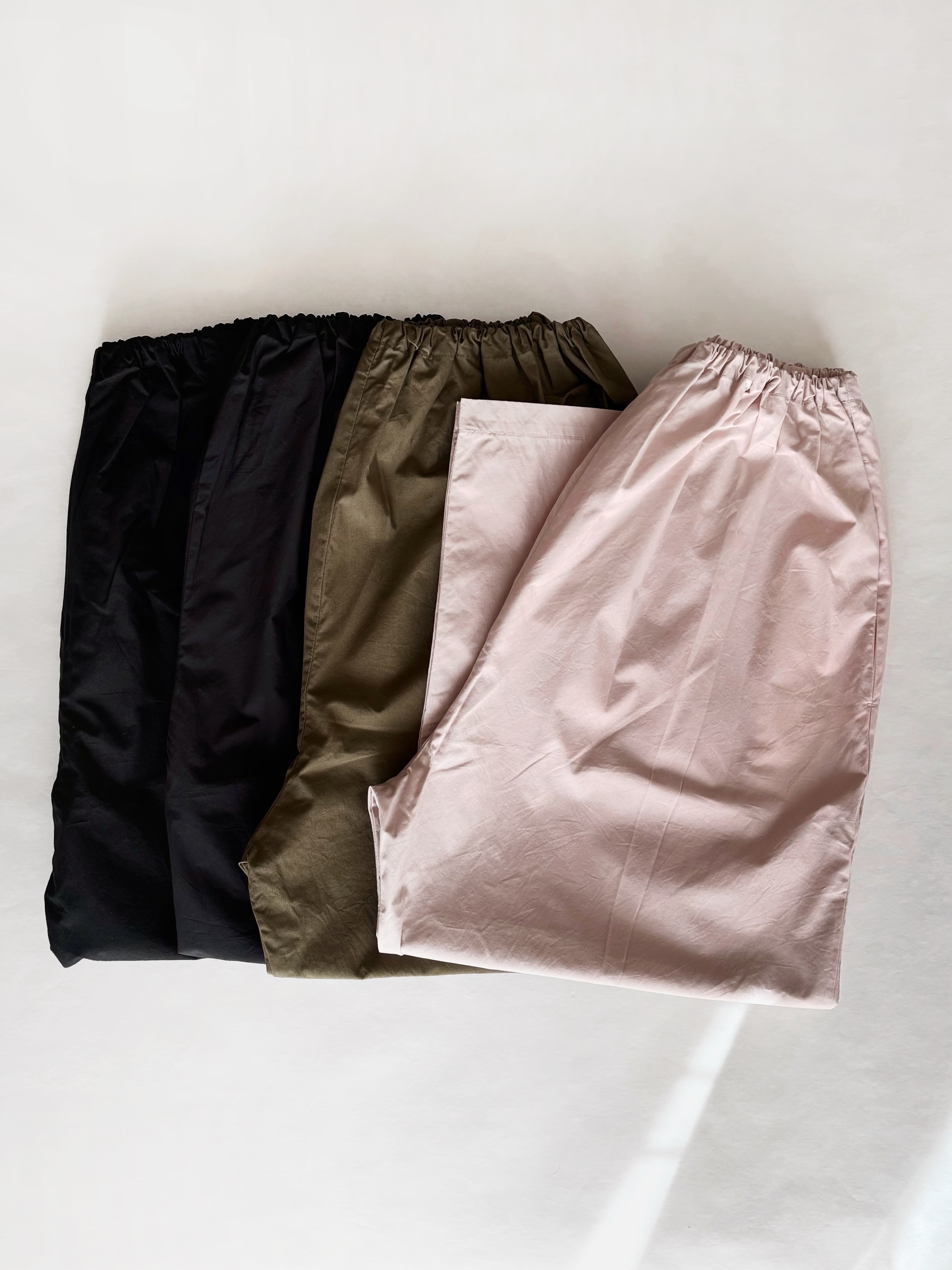 シンプルワイドパンツ2 紺 シンプルワイドパンツ2 紺