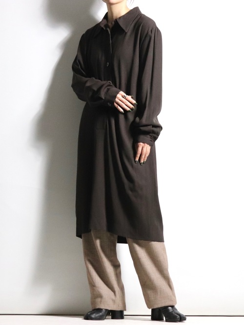Pullover shirt one-piece