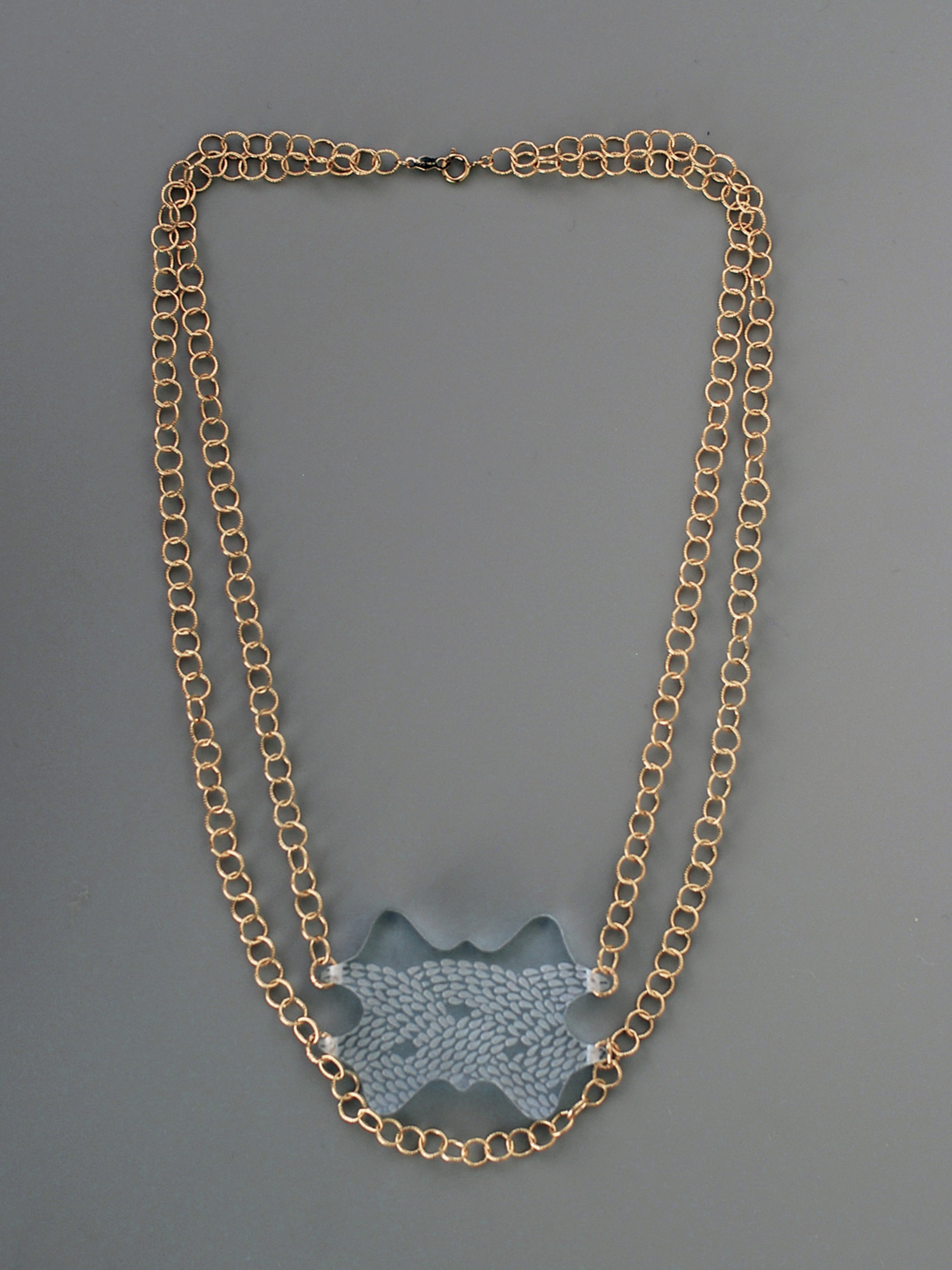 Knitting Chain Necklace