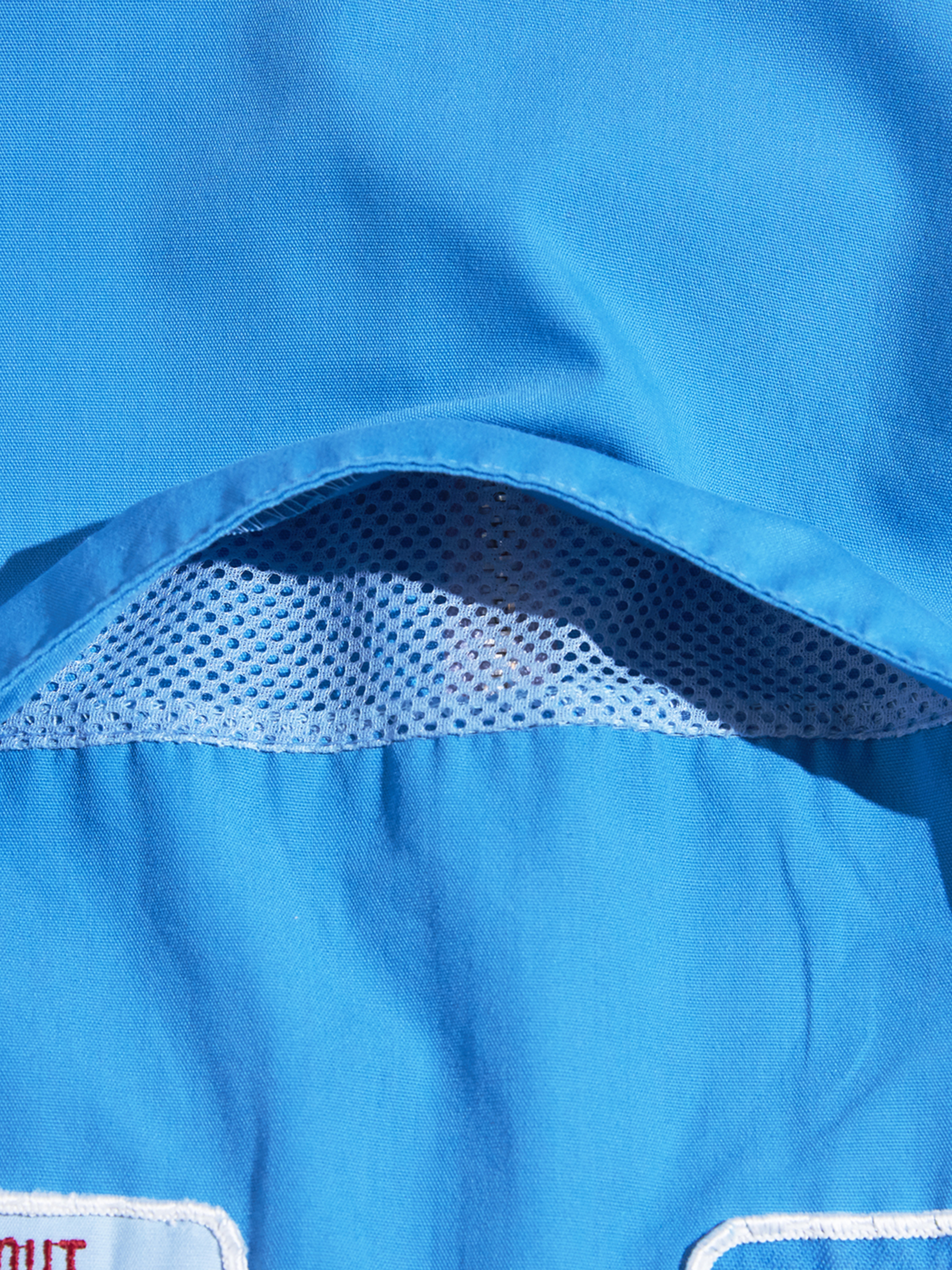 1970s "unknown" wappen custom drizzler jacket -SKY BLUE-