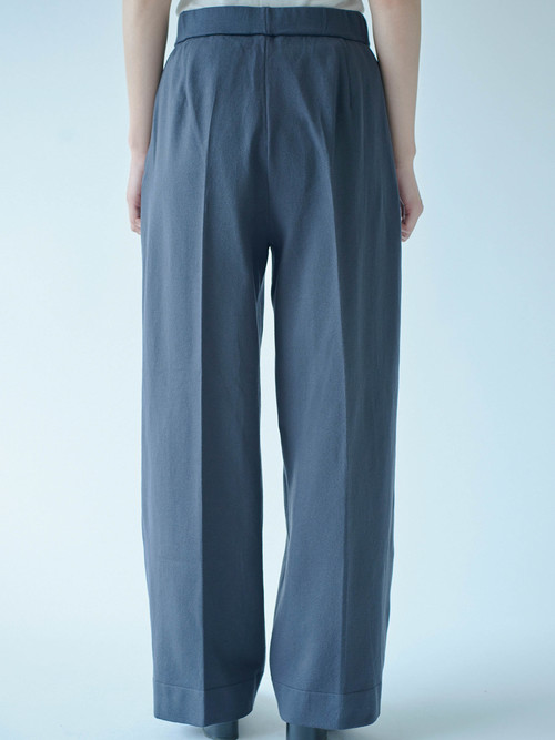 Work Wear collection Women's Wide Pants Charcoal(ワイドパンツ・チャコール)